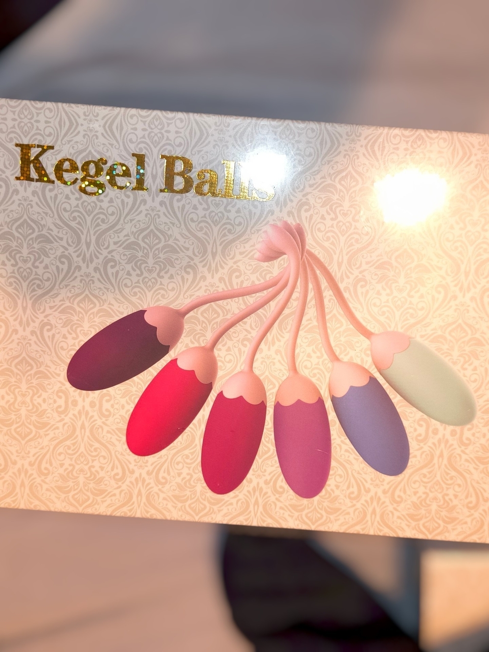 Kegel Balls Set - Pink Multicolor Pelvic Trainer